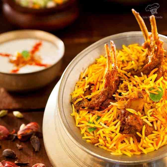 Signature dish at House of Biryanis & Kebabs