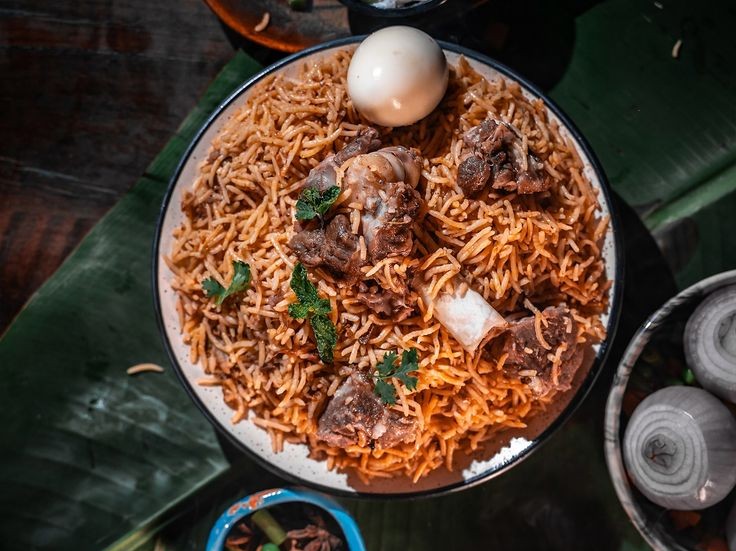 Delicious Mutton Biryani in Iselin, NJ at House of Biryanis and Kebabs