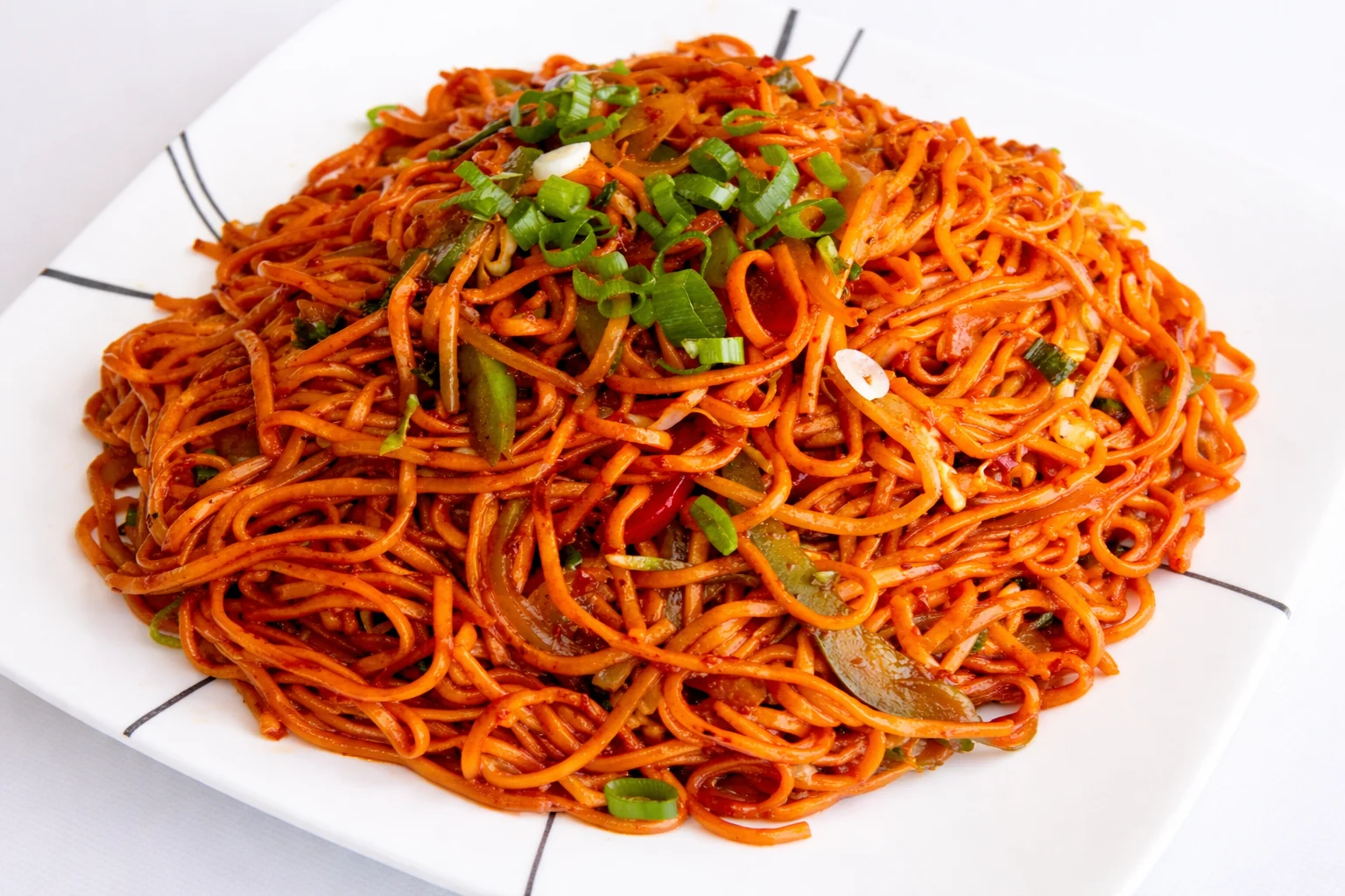 Schezwan Veg Hakka Noodles
