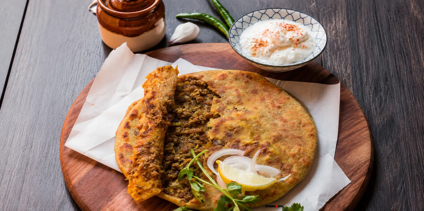 Kheema Naan